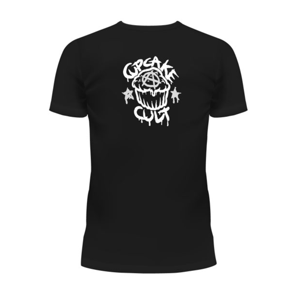 Cupcake Cult - BLACK IS MY HAPPY COLOUR Top - Noir